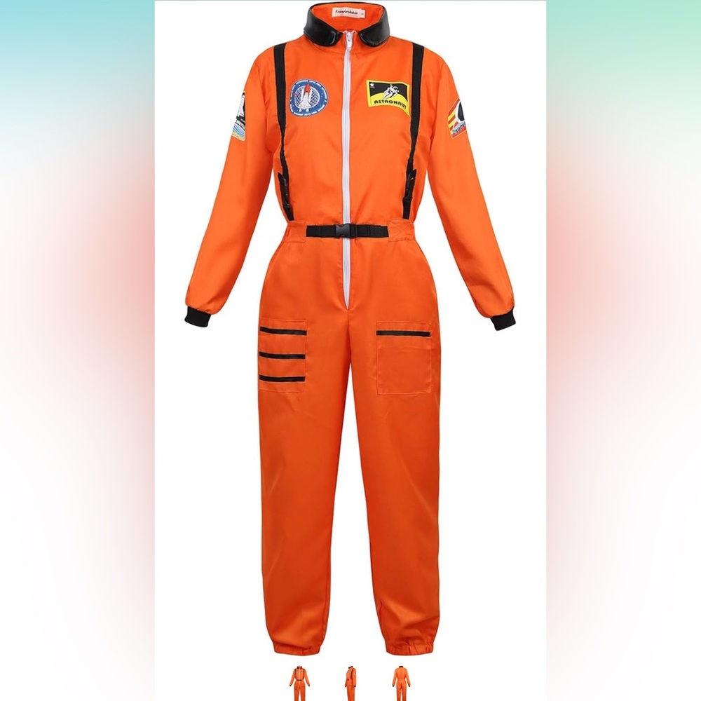 Adult Astronaut Costume Jumpsuit
